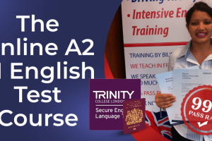 A2 English test one to one training